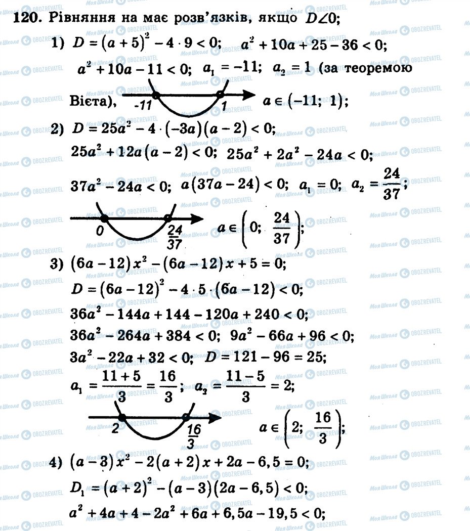 ГДЗ Алгебра 9 клас сторінка 120