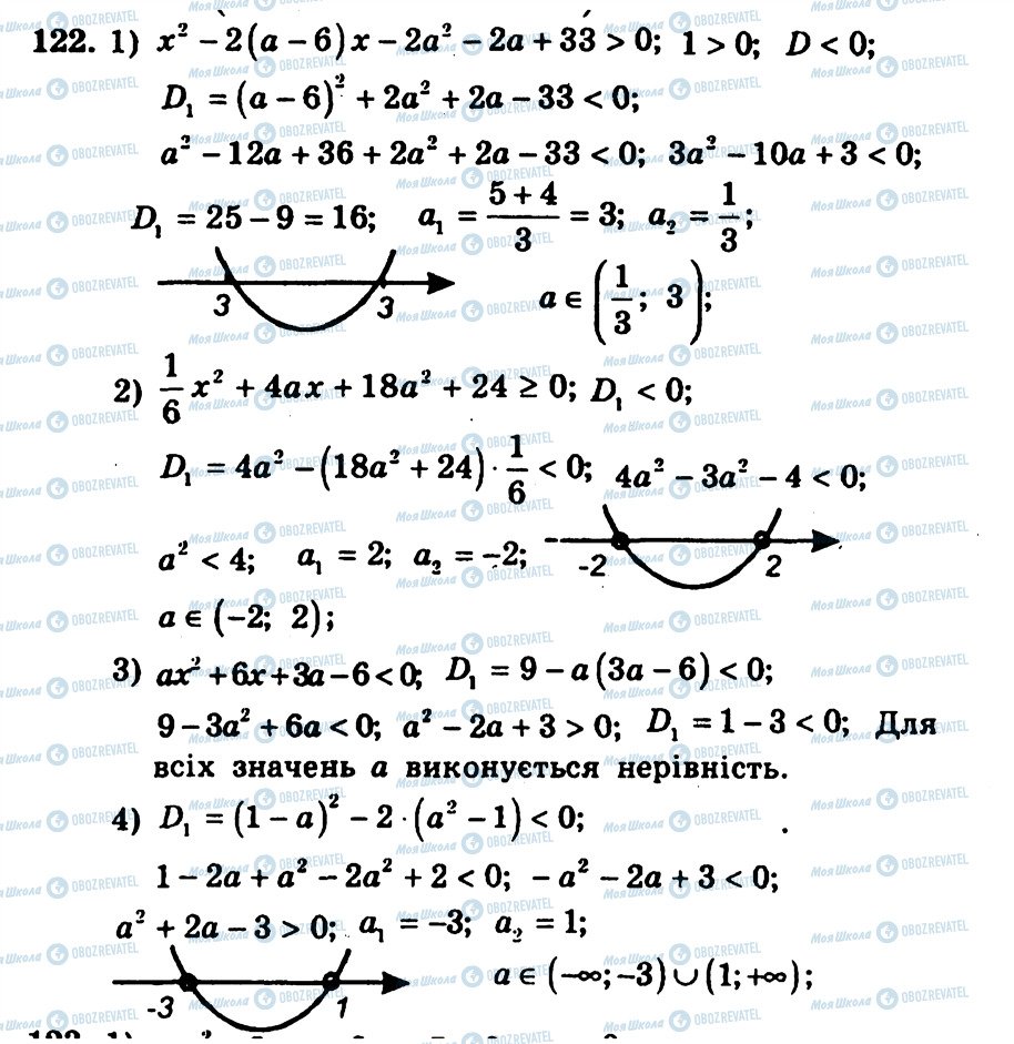 ГДЗ Алгебра 9 класс страница 122