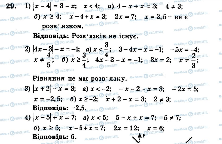 ГДЗ Алгебра 9 класс страница 29