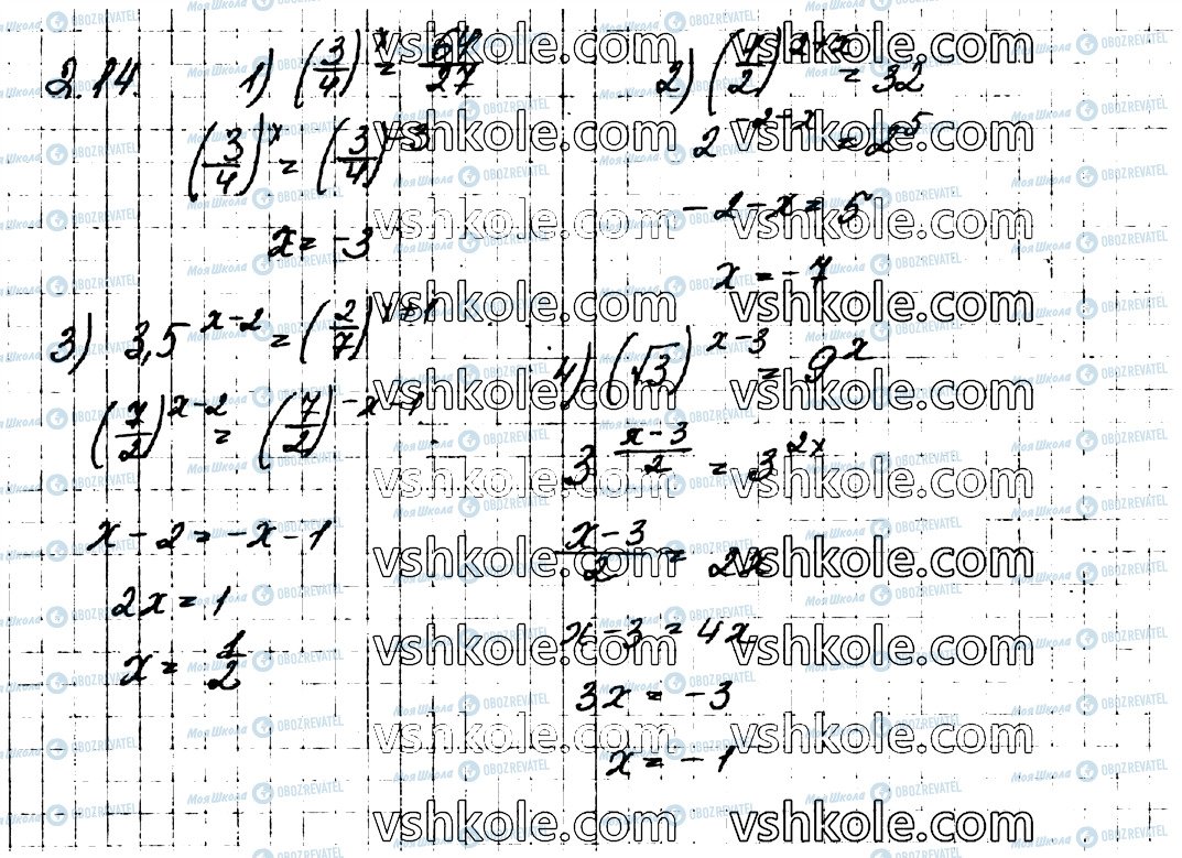 ГДЗ Алгебра 11 класс страница 14