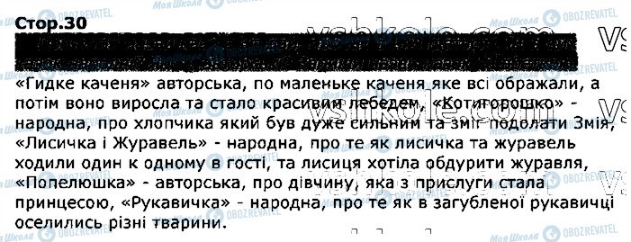 ГДЗ Українська мова 2 клас сторінка стор30