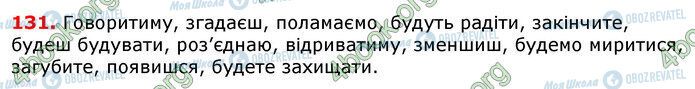 ГДЗ Українська мова 7 клас сторінка 131