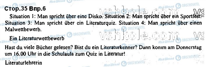 ГДЗ Немецкий язык 7 класс страница стор35впр6