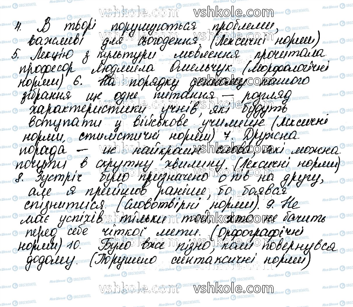 ГДЗ Українська мова 10 клас сторінка 28