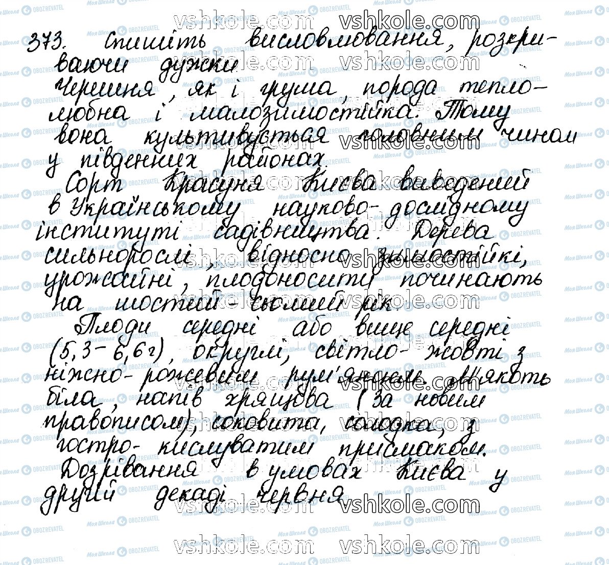 ГДЗ Укр мова 10 класс страница 373