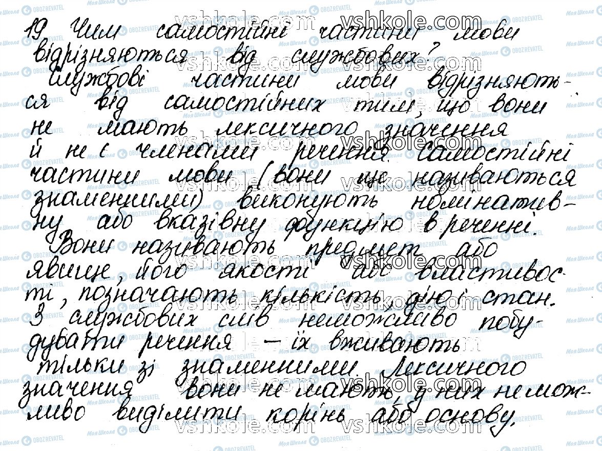 ГДЗ Укр мова 10 класс страница 19
