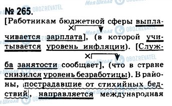 ГДЗ Русский язык 10 класс страница 265