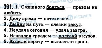 ГДЗ Російська мова 9 клас сторінка 391