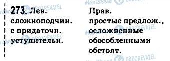 ГДЗ Русский язык 9 класс страница 273