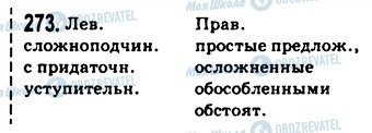 ГДЗ Російська мова 9 клас сторінка 273