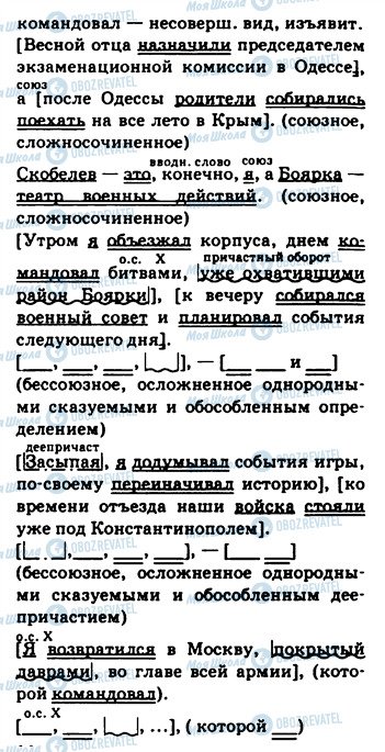 ГДЗ Російська мова 9 клас сторінка 91