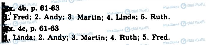 ГДЗ Англійська мова 11 клас сторінка Ex4p61