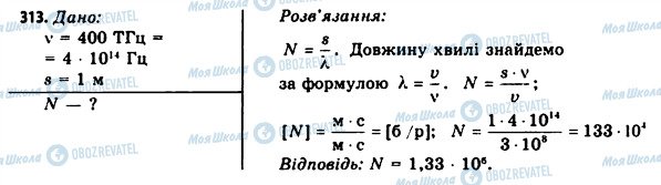 ГДЗ Физика 11 класс страница 313