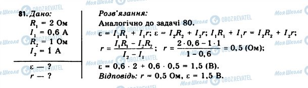 ГДЗ Физика 11 класс страница 81