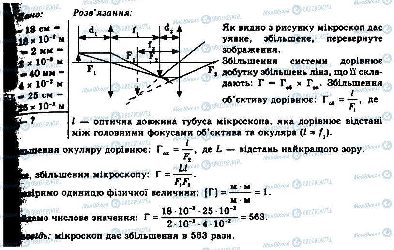 ГДЗ Фізика 11 клас сторінка 8