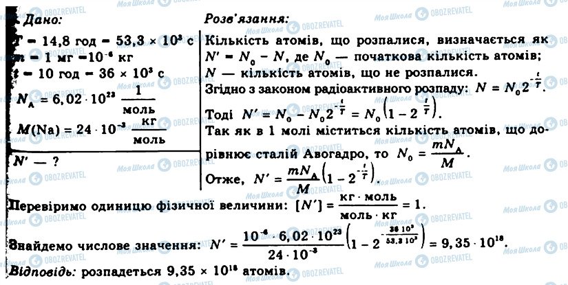 ГДЗ Фізика 11 клас сторінка 6