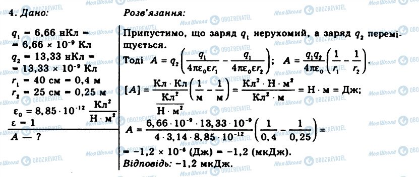 ГДЗ Фізика 11 клас сторінка 4