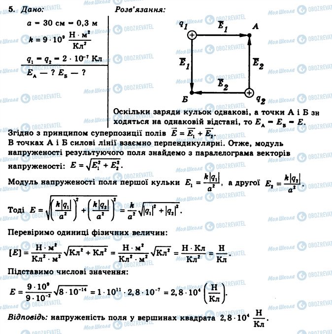 ГДЗ Фізика 11 клас сторінка 5