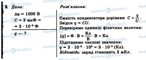 ГДЗ Фізика 11 клас сторінка 2