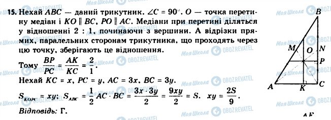 ГДЗ Геометрия 11 класс страница 15