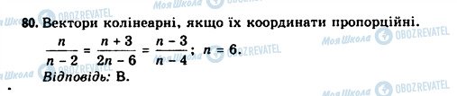 ГДЗ Геометрія 11 клас сторінка 80