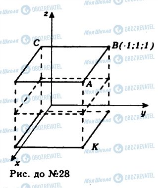 ГДЗ Геометрия 11 класс страница 28