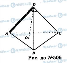 ГДЗ Геометрія 11 клас сторінка 506