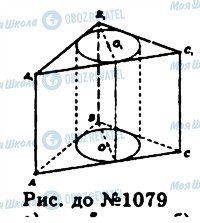 ГДЗ Геометрія 11 клас сторінка 1079