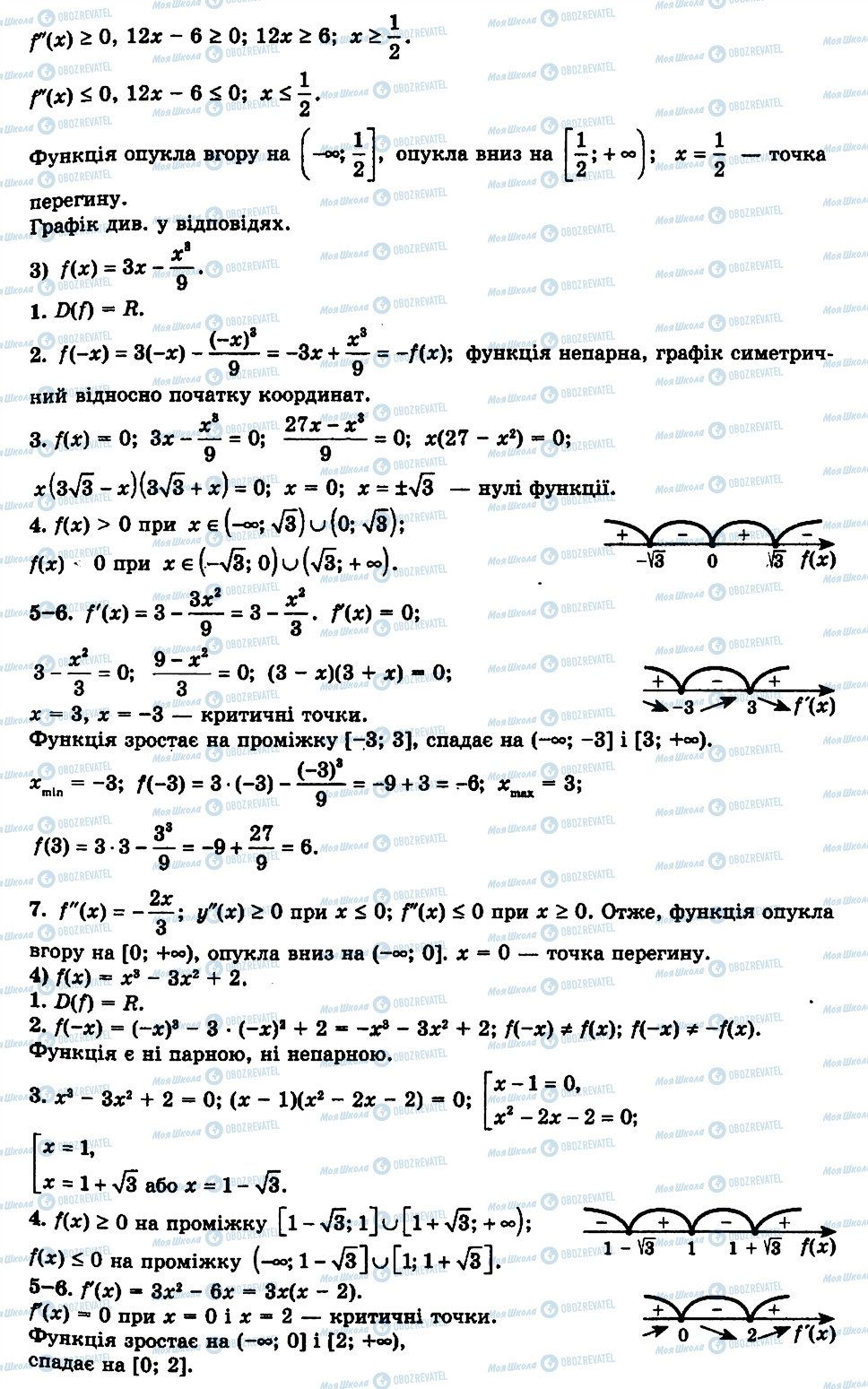 ГДЗ Алгебра 11 клас сторінка 1