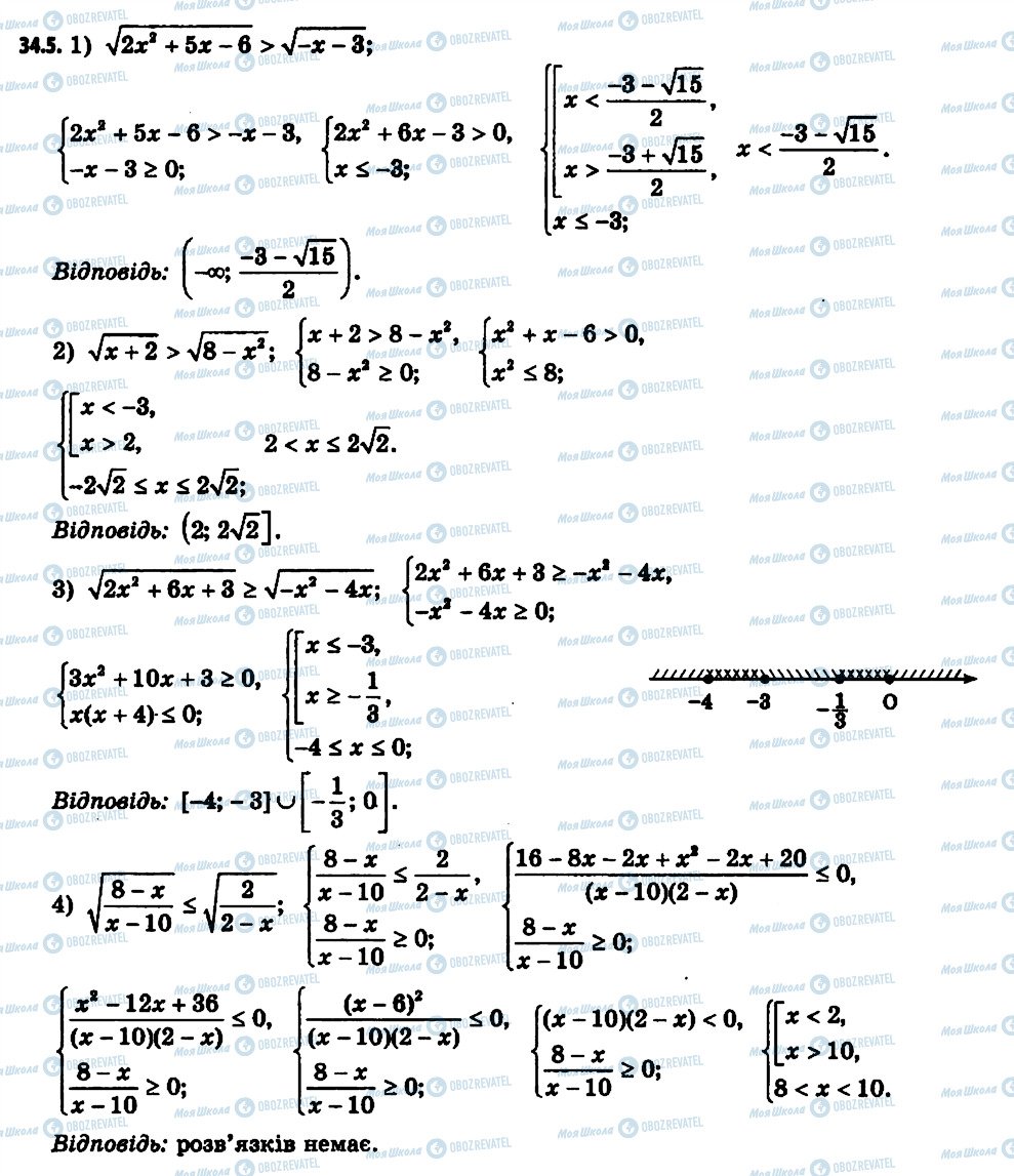 ГДЗ Алгебра 11 клас сторінка 5