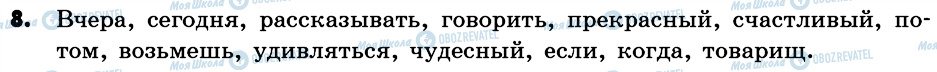 ГДЗ Російська мова 6 клас сторінка 8