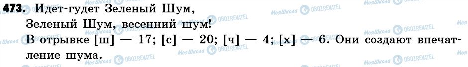 ГДЗ Русский язык 6 класс страница 473