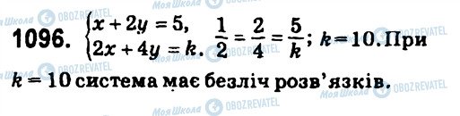 ГДЗ Алгебра 7 клас сторінка 1096