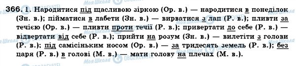 ГДЗ Укр мова 7 класс страница 366