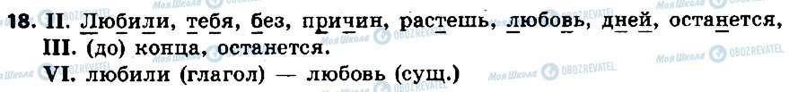 ГДЗ Русский язык 6 класс страница 18