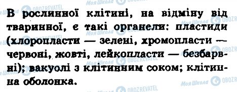 ГДЗ Біологія 6 клас сторінка 1