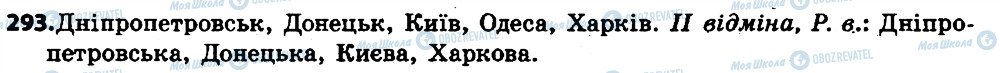 ГДЗ Укр мова 6 класс страница 293