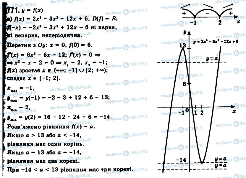 ГДЗ Алгебра 11 клас сторінка 771