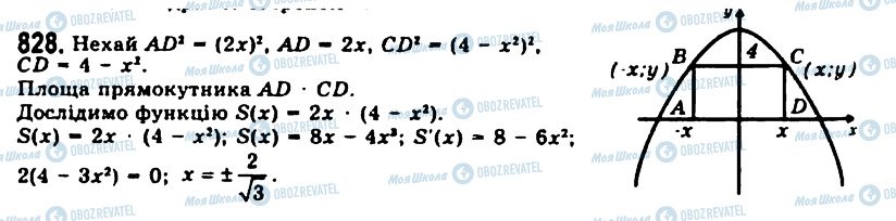ГДЗ Алгебра 11 класс страница 828