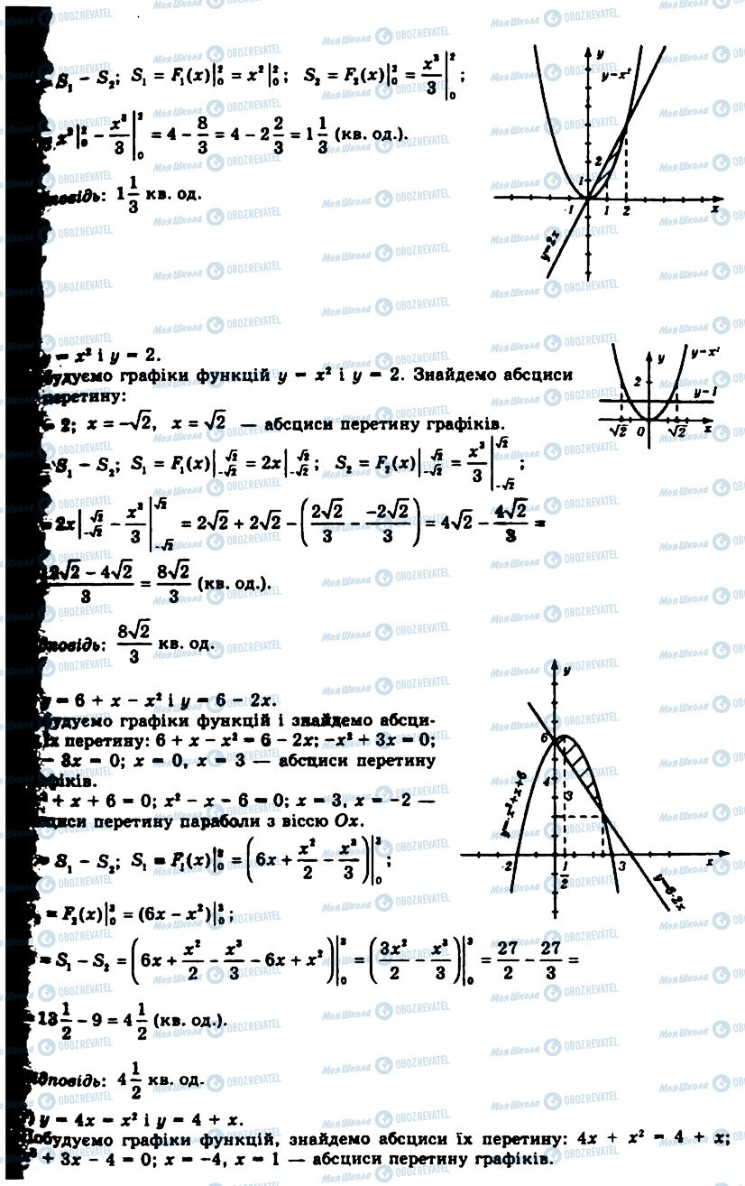 ГДЗ Алгебра 11 клас сторінка 1009