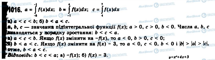 ГДЗ Алгебра 11 класс страница 1016