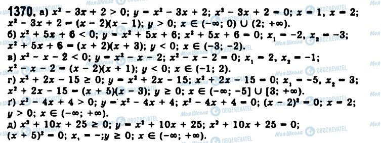 ГДЗ Алгебра 11 класс страница 1370