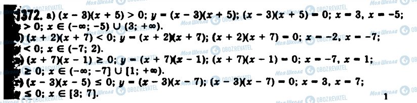 ГДЗ Алгебра 11 класс страница 1372