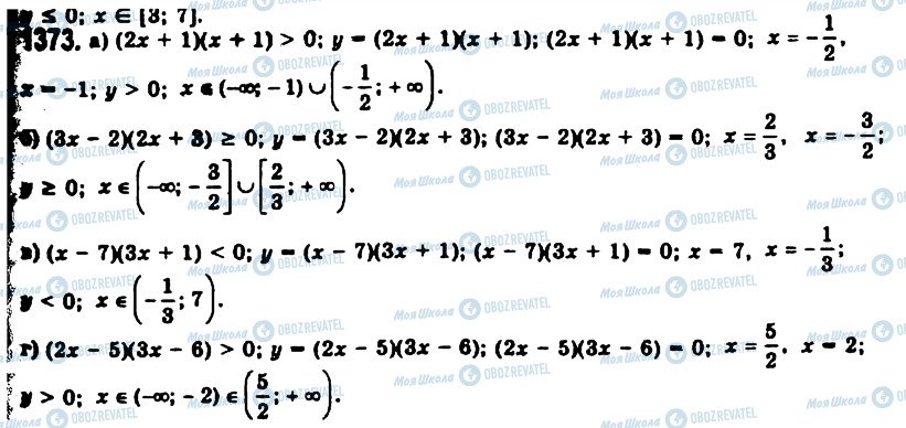 ГДЗ Алгебра 11 класс страница 1373