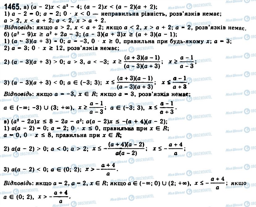 ГДЗ Алгебра 11 класс страница 1465