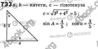 ГДЗ Геометрия 8 класс страница 733