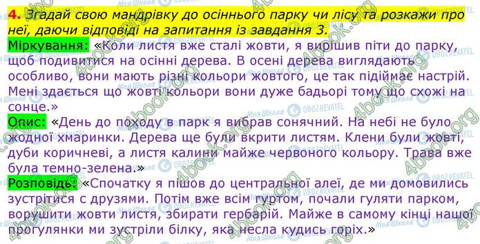 ГДЗ Українська мова 3 клас сторінка Ур.36 (4)