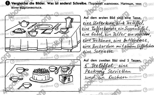 ГДЗ Немецкий язык 6 класс страница стр77. впр1