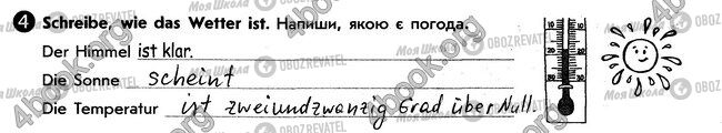 ГДЗ Німецька мова 6 клас сторінка стр96. впр4