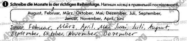 ГДЗ Немецкий язык 6 класс страница стр73. впр1